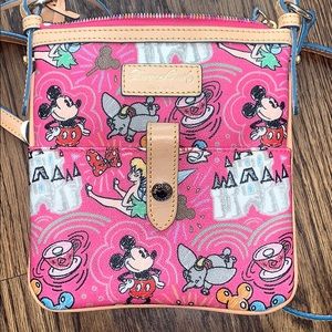 Disney Dooney & Bourke Pink Sketch Crossbody
